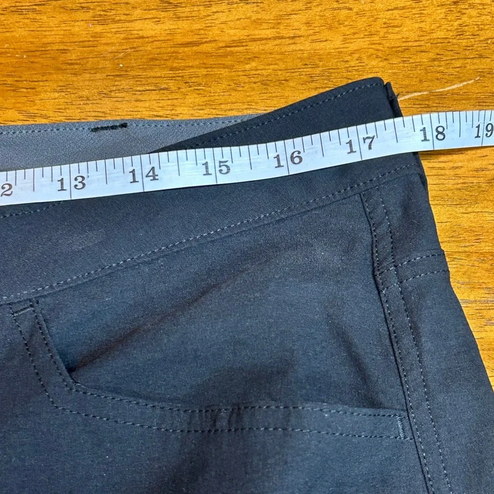 Eddie Bauer Mens Convertible Tech Pants Black 36x30 Hiking Outdoor 1537466